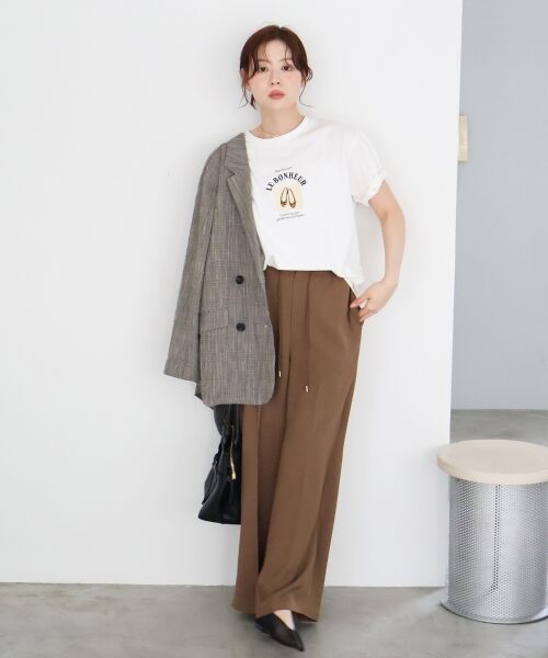 le.coeur blanc / ルクールブラン Tシャツ | LE BONHEUR TEE | 詳細14