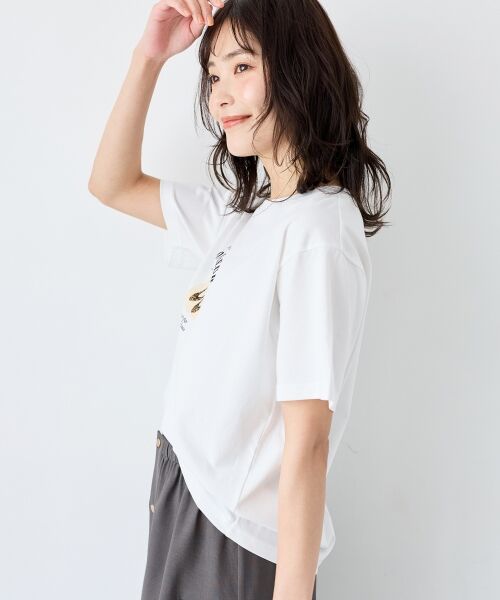 le.coeur blanc / ルクールブラン Tシャツ | LE BONHEUR TEE | 詳細3