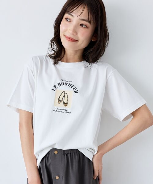 le.coeur blanc / ルクールブラン Tシャツ | LE BONHEUR TEE | 詳細4