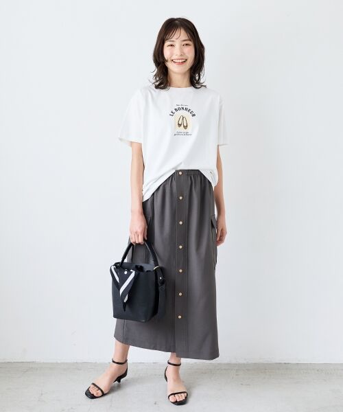 le.coeur blanc / ルクールブラン Tシャツ | LE BONHEUR TEE | 詳細6