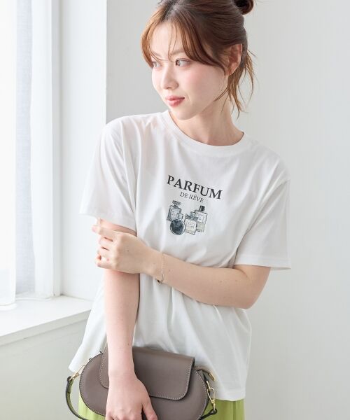 le.coeur blanc / ルクールブラン Tシャツ | PARFUM TEE | 詳細2