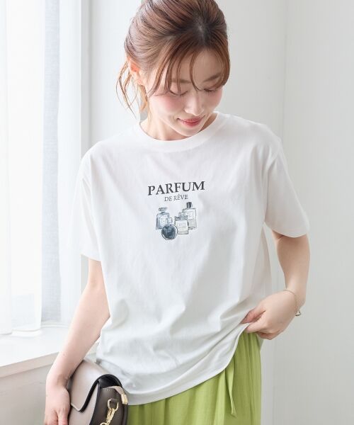 le.coeur blanc / ルクールブラン Tシャツ | PARFUM TEE | 詳細3