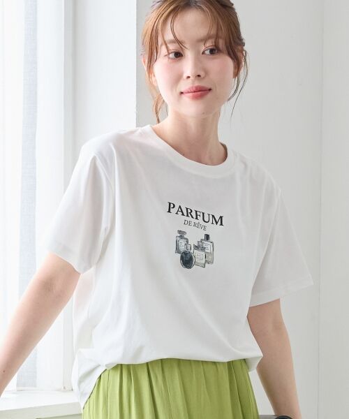 le.coeur blanc / ルクールブラン Tシャツ | PARFUM TEE | 詳細5