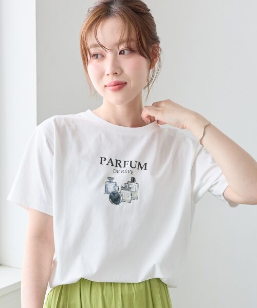 le.coeur blanc / ルクールブラン Tシャツ | PARFUM TEE | 詳細7