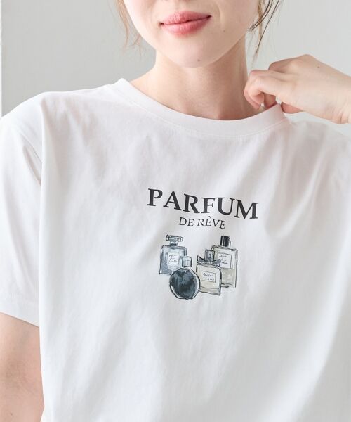le.coeur blanc / ルクールブラン Tシャツ | PARFUM TEE | 詳細8