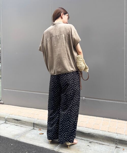 le.coeur blanc / ルクールブラン その他パンツ | ドットタックワイドイージーパンツ | 詳細30