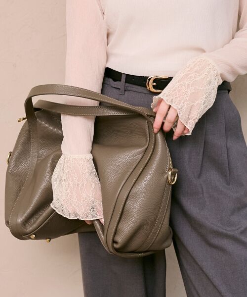 le.coeur blanc / ルクールブラン ボストンバッグ | MILLELA FIRENZE 2WAYボストンバック | 詳細2