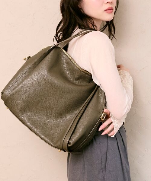 le.coeur blanc / ルクールブラン ボストンバッグ | MILLELA FIRENZE 2WAYボストンバック | 詳細7