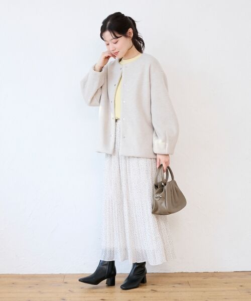 le.coeur blanc / ルクールブラン ショルダーバッグ | MILLELA FIRENZE ギャザーハンドルバッグ | 詳細8