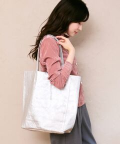 le.coeur blanc / ルクールブラン トートバッグ | MILLELA FIRENZE メタリックトートバッグ