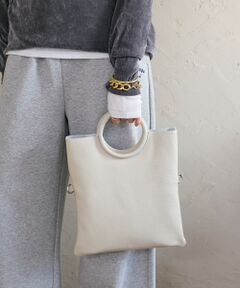 le.coeur blanc / ルクールブラン ハンドバッグ | MILLELA FIRENZE サークルハンドバッグ