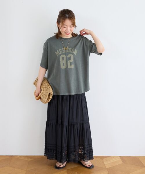 le.coeur blanc / ルクールブラン Tシャツ | 《WEB限定》カレッジナンバーロゴTシャツ | 詳細21