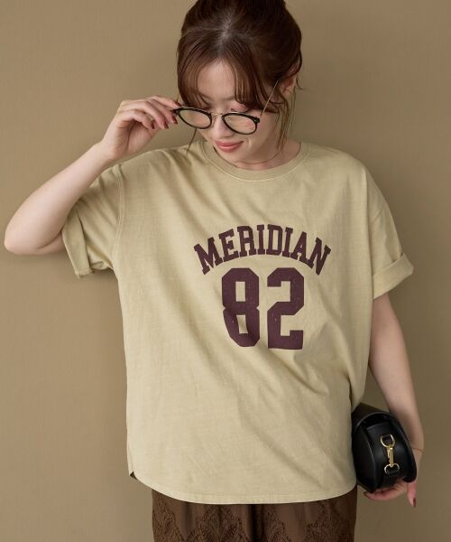 le.coeur blanc / ルクールブラン Tシャツ | 《WEB限定》カレッジナンバーロゴTシャツ | 詳細5