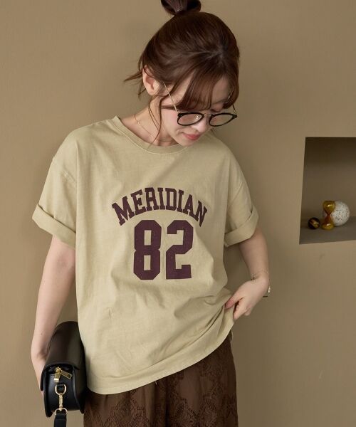 le.coeur blanc / ルクールブラン Tシャツ | 《WEB限定》カレッジナンバーロゴTシャツ | 詳細6