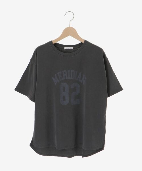 le.coeur blanc / ルクールブラン Tシャツ | 《WEB限定》カレッジナンバーロゴTシャツ（Ｄ／グレー）