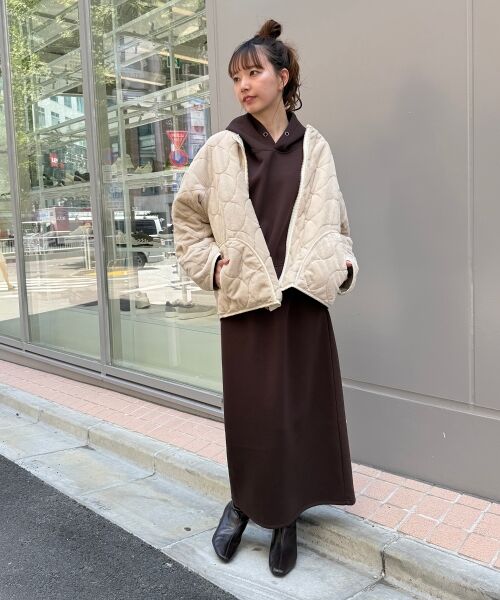 le.coeur blanc / ルクールブラン ロング・マキシ丈ワンピース | 《WEB限定》ダンボールニットセットアップ | 詳細26