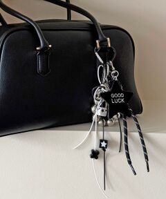 le.coeur blanc / ルクールブラン キーホルダー・ストラップ | 《WEB限定》ミラー付チャーム