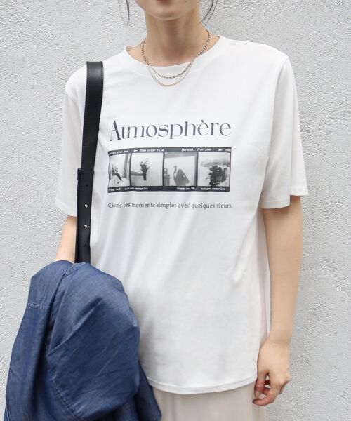 le.coeur blanc / ルクールブラン Tシャツ | 【撥水・撥油・防汚】AtmosphereTシャツ | 詳細21