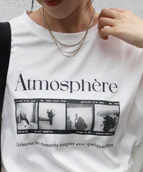 le.coeur blanc / ルクールブラン Tシャツ | 【撥水・撥油・防汚】AtmosphereTシャツ | 詳細22