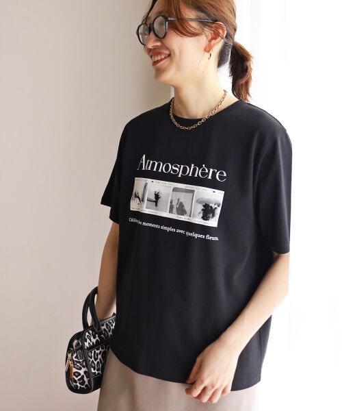 le.coeur blanc / ルクールブラン Tシャツ | 【撥水・撥油・防汚】AtmosphereTシャツ | 詳細29