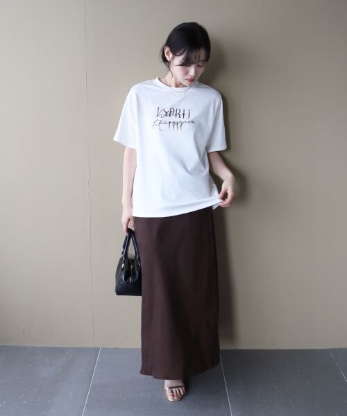 le.coeur blanc / ルクールブラン Tシャツ | 【撥水・撥油・防汚】AllureTシャツ | 詳細10