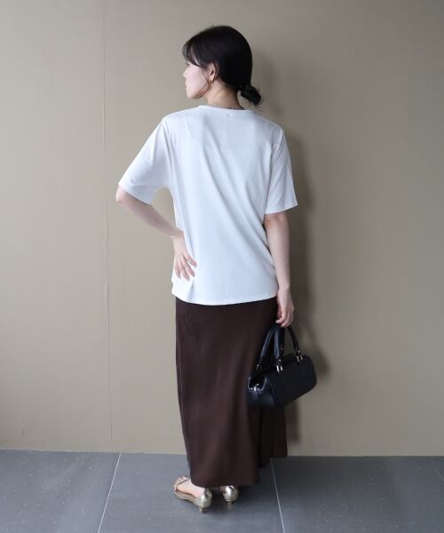 le.coeur blanc / ルクールブラン Tシャツ | 【撥水・撥油・防汚】AllureTシャツ | 詳細13