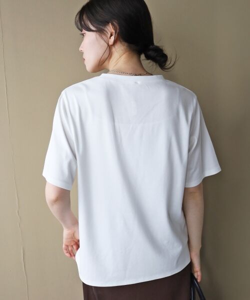 le.coeur blanc / ルクールブラン Tシャツ | 【撥水・撥油・防汚】AllureTシャツ | 詳細6