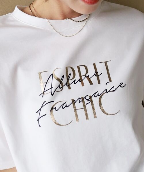 le.coeur blanc / ルクールブラン Tシャツ | 【撥水・撥油・防汚】AllureTシャツ | 詳細8