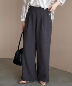 le.coeur blanc / ルクールブラン その他パンツ | 【日本製】マリンタックパンツ
