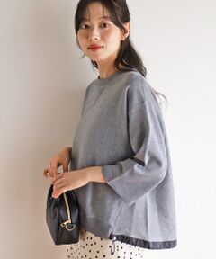 le.coeur blanc / ルクールブラン ニット・セーター | スウェットライクニットプルオーバー