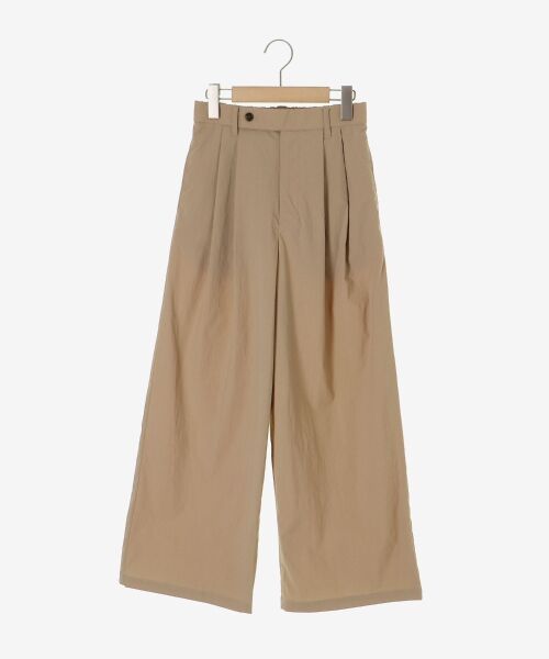 le.coeur blanc / ルクールブラン その他パンツ | 【撥水・UV・接触冷感】2タックパンツ（ベージュ）