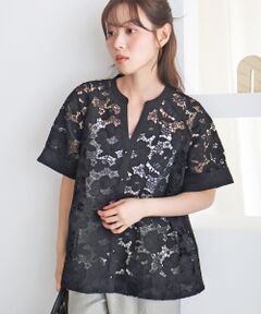 le.coeur blanc / ルクールブラン シャツ・ブラウス | TORRAZZO DONNA別注スキッパーレースブラウス