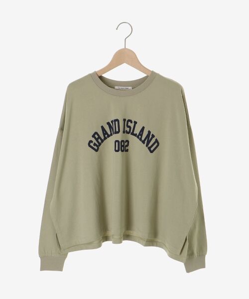 le.coeur blanc / ルクールブラン Tシャツ | 《WEB限定》カレッジロゴオーバーロングTシャツ | 詳細16