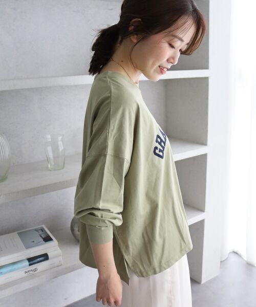 le.coeur blanc / ルクールブラン Tシャツ | 《WEB限定》カレッジロゴオーバーロングTシャツ | 詳細22