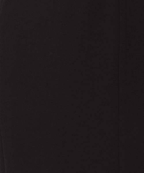 Leilian / レリアン ミニ・ひざ丈スカート | 異素材切り替えタイトスカート | 詳細5