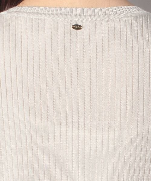 Leilian / レリアン ニット・セーター | 7分袖リブプルオーバー | 詳細4