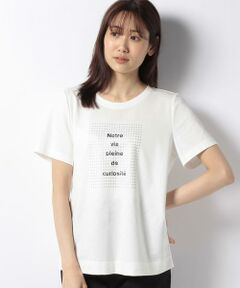 ロゴドット半袖Tシャツ