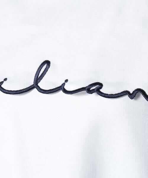 Leilian / レリアン カットソー | ロゴ刺繍ロングスリーブTシャツ | 詳細4