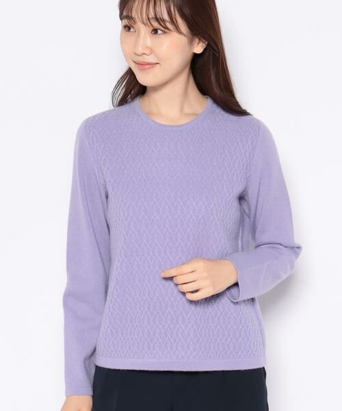 Leilian / レリアン ニット・セーター | 編み柄セーター | 詳細1