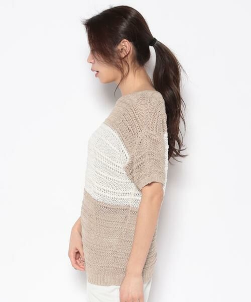 Leilian / レリアン ニット・セーター | 透かし柄編みニット | 詳細1