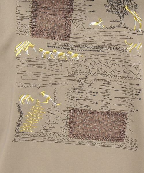 Leilian / レリアン カットソー | 刺繍Tシャツ | 詳細4