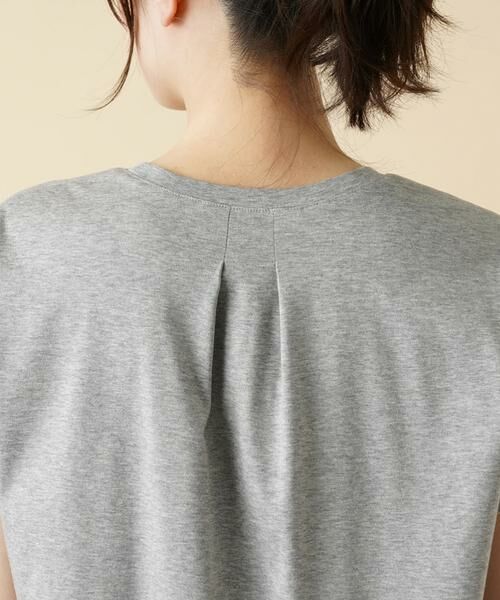 Leilian / レリアン カットソー | ロゴ刺繍半袖Tシャツ | 詳細8