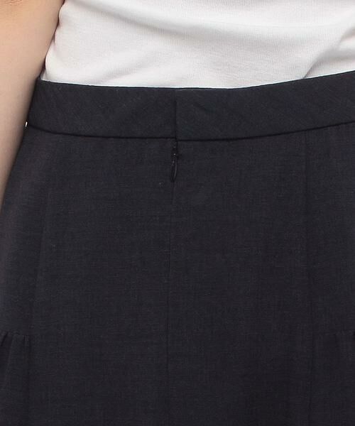 Leilian / レリアン ミニ・ひざ丈スカート | 洗えるフラワー刺繍スカート | 詳細4