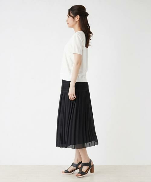 【PISANO】ピサーノ（13ABR）フレアスカート プリーツスカート ひざ丈