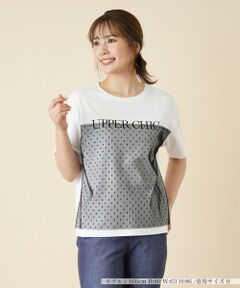 チュールロゴTシャツ