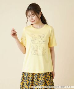 フラワーボックスプリントTシャツ