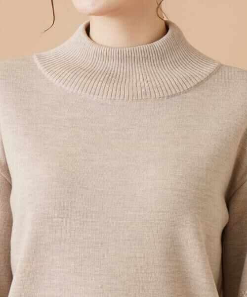 Leilian / レリアン ニット・セーター | 袖刺繍ハイネックニット | 詳細15