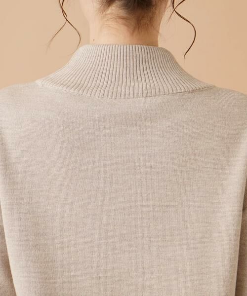 Leilian / レリアン ニット・セーター | 袖刺繍ハイネックニット | 詳細16