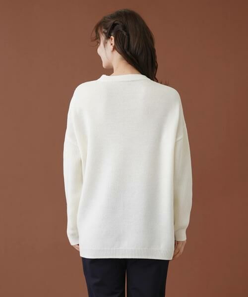 Leilian / レリアン ニット・セーター | フロント柄編みセーター | 詳細11