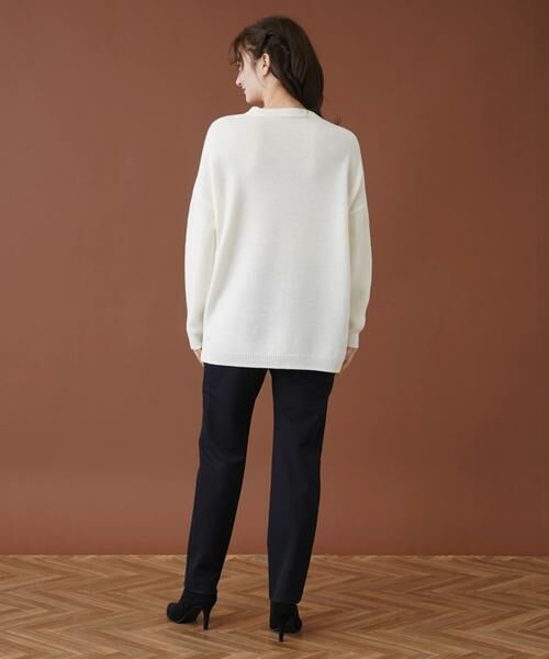 Leilian / レリアン ニット・セーター | フロント柄編みセーター | 詳細8